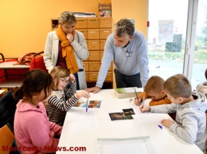 Sanvignes : école Liberté – une invitation aux voyages