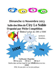 Pêche Compétition (Ciry-le-Noble)