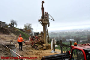 Sanvignes : les travaux rue de Saint-Berain