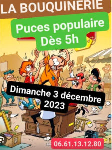Montceau-les-Mines : Marché aux puces populaire