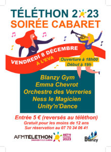 Téléthon à Blanzy