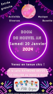 Boom du Nouvel An à Saint-Vallier