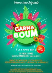 Saint-Vallier : Carnaboum