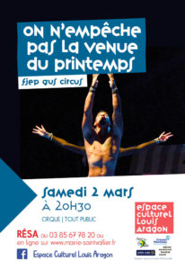 Saint-Vallier : Le Gus Circus en spectacle de cirque à l’ECLA