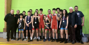 Championnat de Bourgogne Franche-Comte U13-U20 lutte Greco & féminines