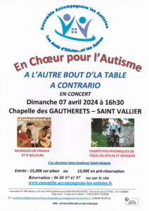 « Ensemble accompagnons les Autistes, Les Amis d’Olivier… et les autres »
