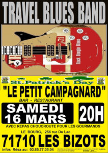 Les Bizots : « TRAVEL BLUES BAND » en concert