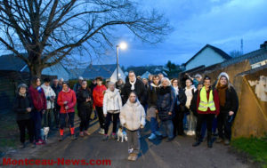 Blanzy : Marche nocturne du centre social