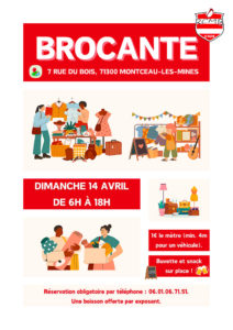 Montceau-les-Mines : la brocante du RCMB