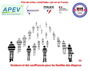 Douleurs et des souffrances pour les familles des disparus
