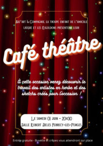 Café théâtre à Perrecy-les-Forges