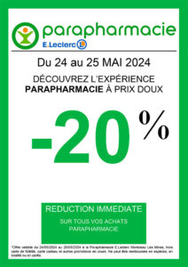 Parapharmacie de votre Centre Leclerc Montceau