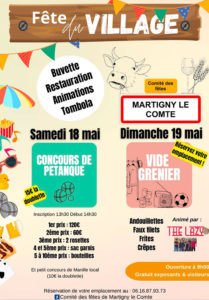 Fête du village à Martigny-le-Comte