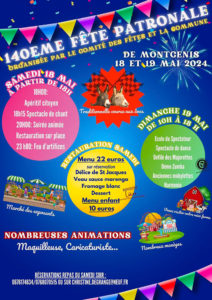 140 ème fête patronale à Montcenis