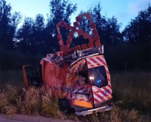 Saône-et-Loire – Faits divers :  sur la RN79 au niveau de Champlécy