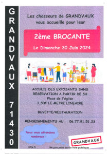 2ème brocante des Chasseurs de Grandvaux