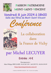 Association “Passion Patrimoine” de Mont-Saint-Vincent