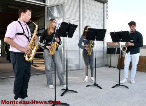 Blanzy : les saxos sur le toit !