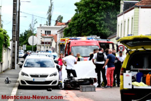 ACTUALISE- Faits divers / Montceau : Accident de la circulation
