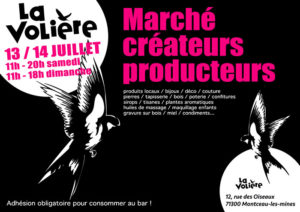 La Volière organise son marché artisanal