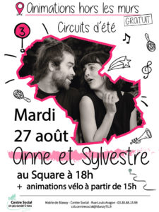 Centre social – Animations hors « Les murs », circuits d&rsquo;été