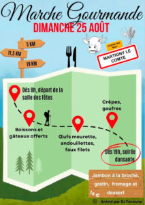 Marche gourmande à Martigny-le-Comte