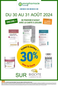 Parapharmacie de votre Centre Leclerc Montceau