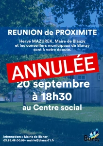 Dernière minute – Blanzy