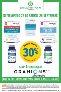 Parapharmacie de votre Centre Leclerc Montceau