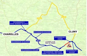 RCEA – RN 79 – Aménagement à 2×2 voies Clermain/Ste Cécile