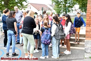 Montceau-les-mines : la rentrée scolaire