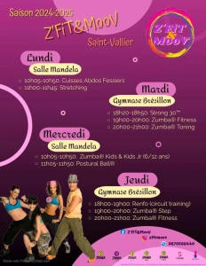 Saint-Vallier : Une rentrée festive et vitaminée avec Z&rsquo;FiT&MooV !