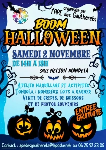 Boom d&rsquo;halloween à Saint-Vallier