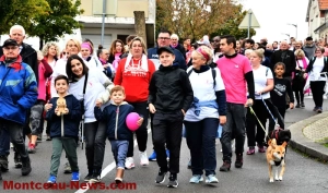 Sanvignes : la Marche Rose, la Sanvignarde