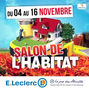 Salon de l’Habitat dans la galerie marchande de Leclerc
