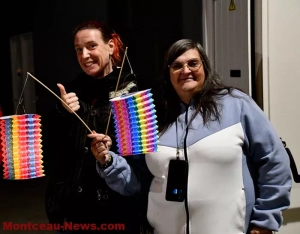 Saint-Vallier : Retraite aux flambeaux