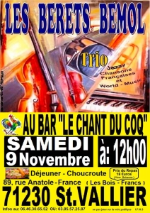 Bar “Le Chant du Coq” à Saint-Vallier