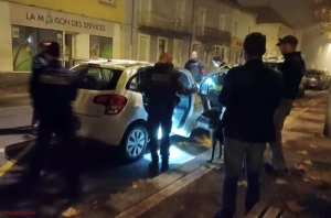 Montceau-les-Mines : opération de police au centre ville