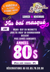 Auberge du Pont Jeanne Rose – Dancing « La Fiesta »