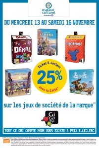 Montceau-les-Mines : à l’Espace Culturel Leclerc