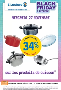 Black Friday dans votre Centre Leclerc Montceau