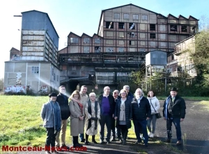 Saint-Vallier, Rybnik et Liévin en visite au lavoir des Chavannes