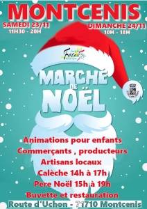 Marché de Noël à Montcenis