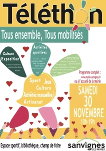 Sanvignes : Téléthon