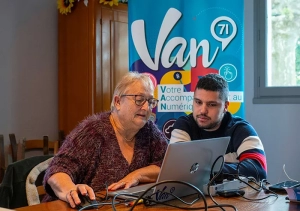 Van71, le service d’accompagnement numérique