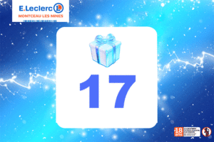 Calendrier de L’avent de votre Centre Leclerc Montceau