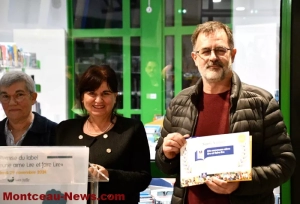 Saint-Vallier : Remise du Label Lire et Faire Lire
