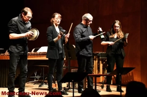 Montceau-les-Mines : Concert à 1000 temps par le Quatuor de percussions de l’Orchestre Dijon Bourgogne