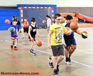 Saint-Vallier : Stage du CSL Basket