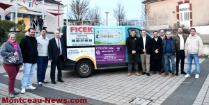 Saint-Vallier : Le pot de remerciement aux annonceurs du minibus municipal
